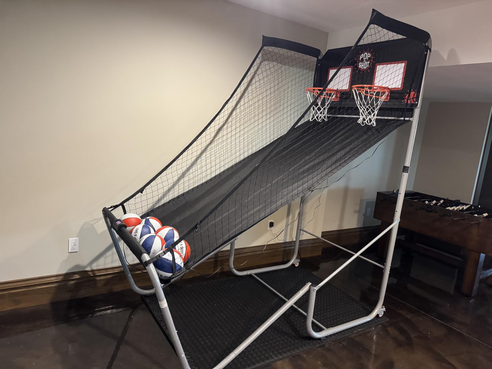 Pop-A-Shot Home Dual Shot | 2-Hoop Indoor Electronic Arcade Basketball customer photo 2
