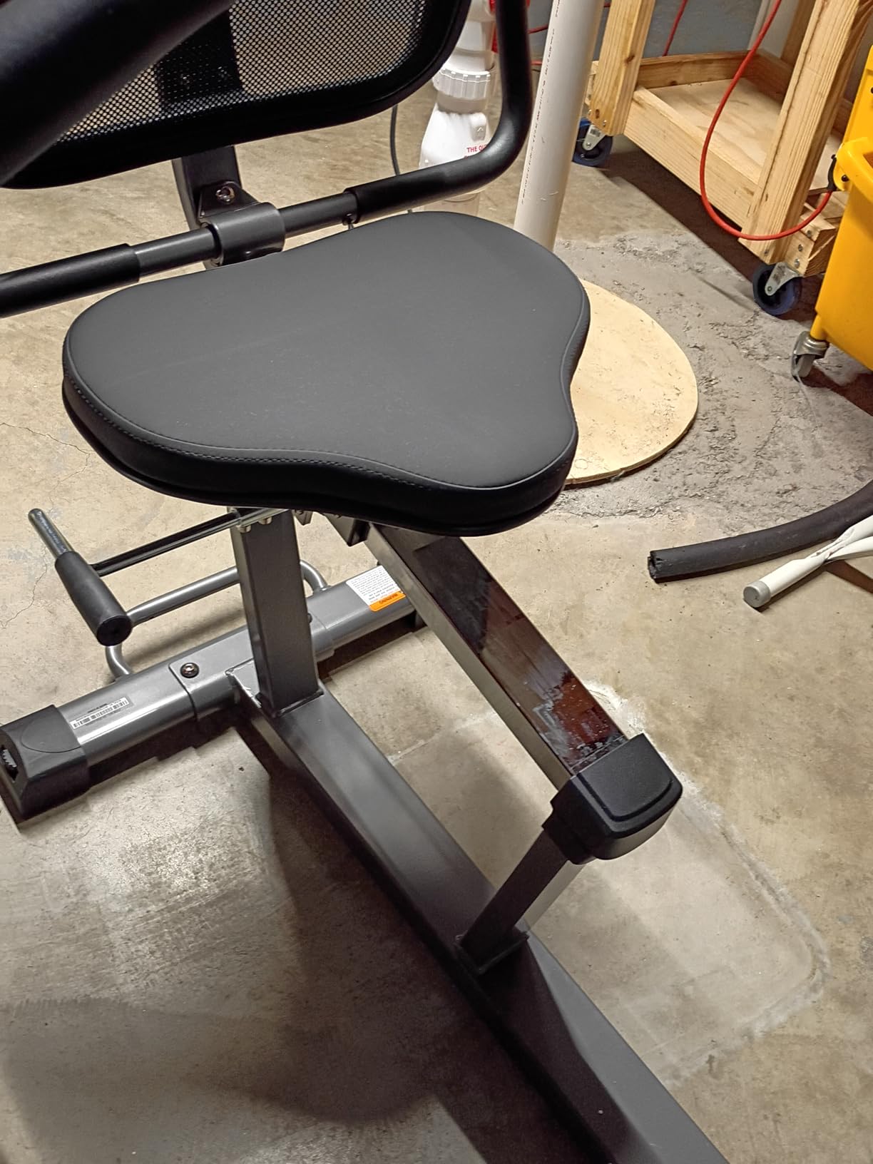 Sunny Health & Fitness Smart Recumbent Cross Trainer with Arm Exerciser customer photo 2