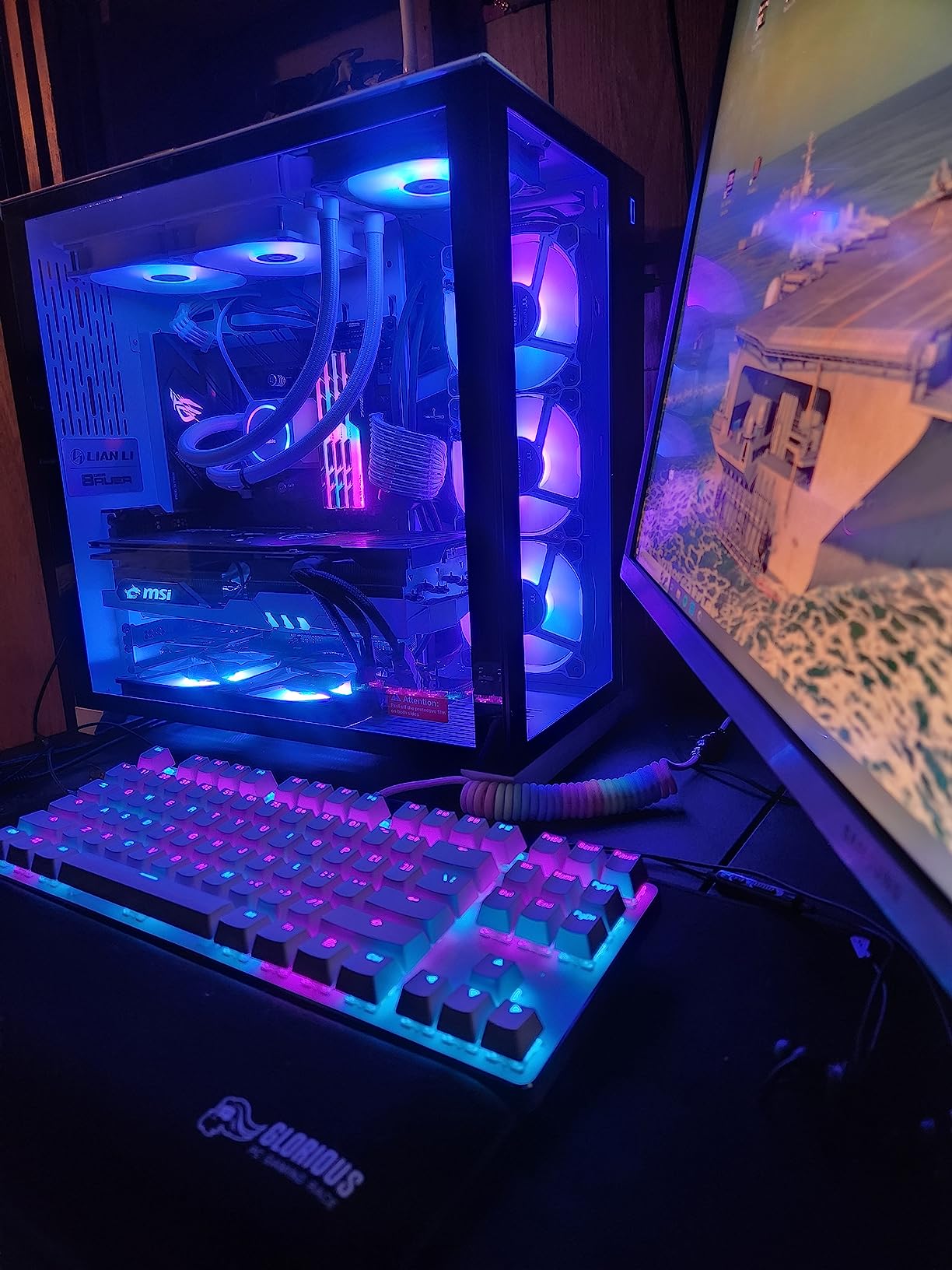 MSI Gaming GeForce RTX 4080 16GB GDRR6X 384-Bit HDMI/DP Nvlink Tri-Frozr 3 Ada Lovelace Architecture Graphics Card (RTX 4080 16GB Gaming X Trio) customer photo 2