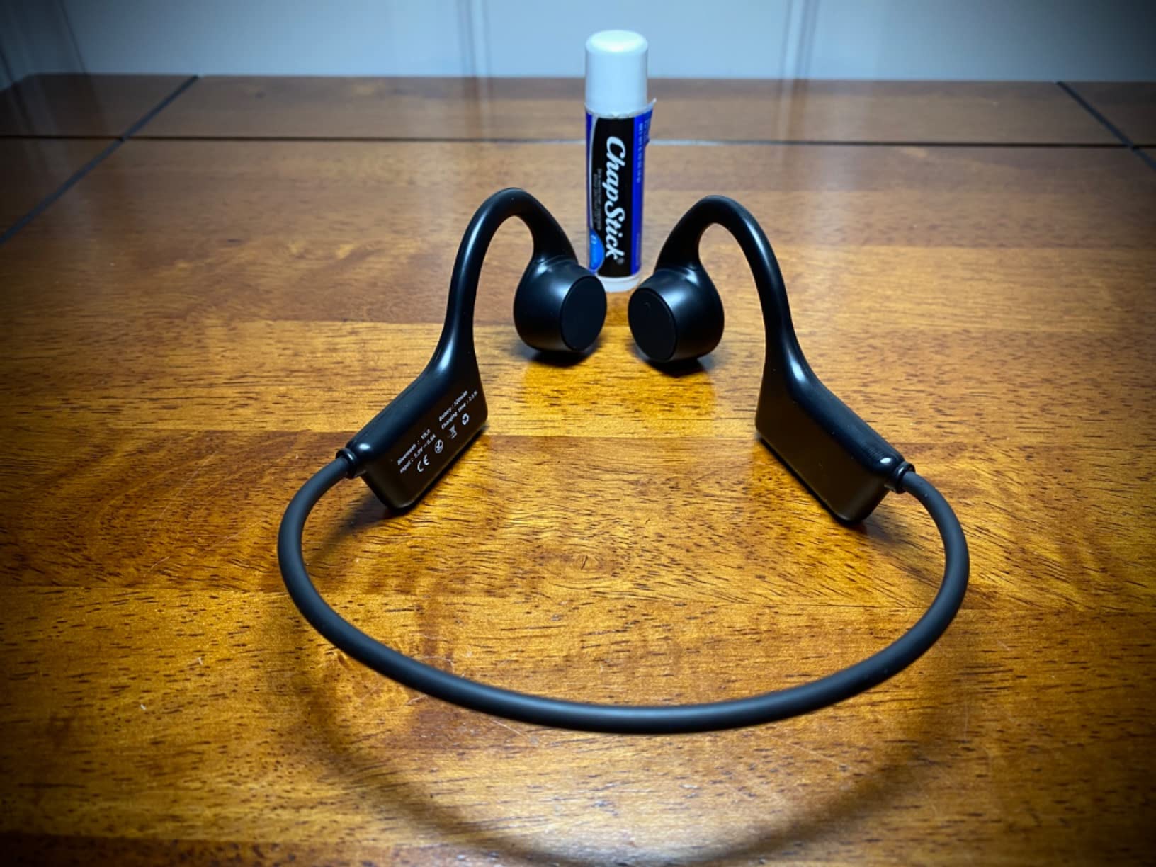 Bone Conduction Headphones, 12 Hours Playtime Bluetoeth 5.3 Headset Open Ear Wireless Earphone - IP55 Sweatproof Built-in Mic,Perfect for Running Cycling Hiking Workouts(Black) customer photo 1
