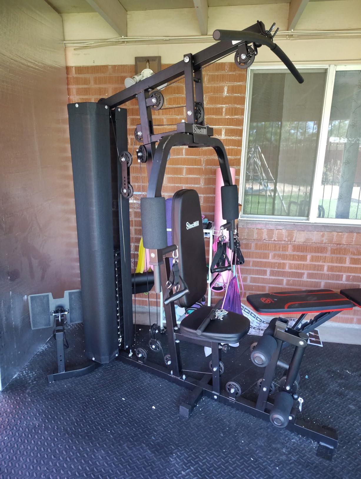 SincMill Home Gym Multifunctional Full Body Workout Equipment for Home Exercise Fitness customer photo 1