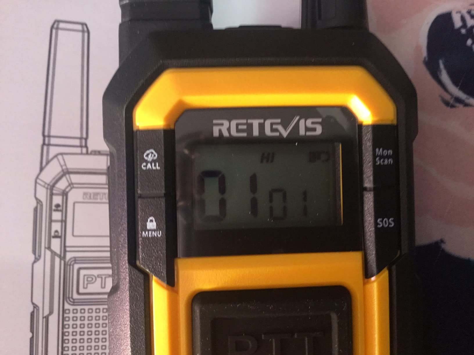 Retevis RB48 Military-Standard & IP67 Waterproof Walkie Talkies Long Range customer photo 2