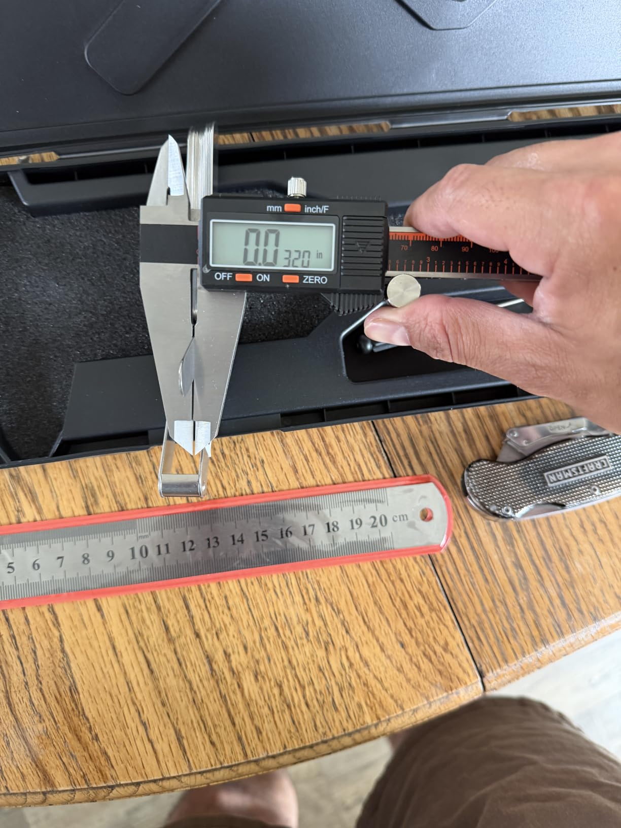 HARDELL Digital Caliper 6 Inch, Caliper Measuring Tool with Large LCD customer photo 2