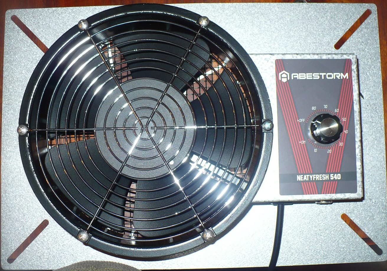 Abestorm 8.7 Inch Crawlspace Ventilation Fan with Humidistat 540 CFM customer photo 2