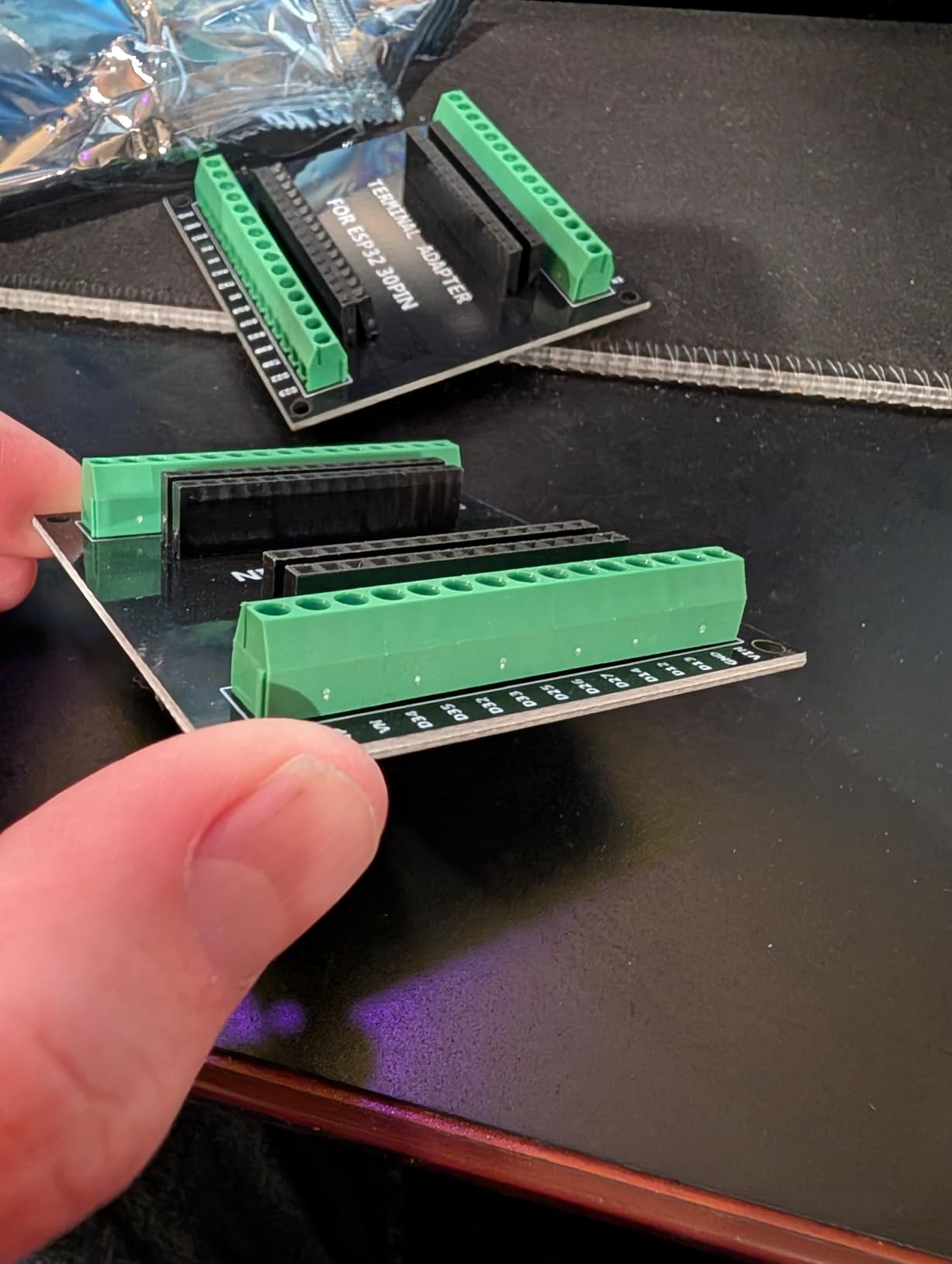 3PCS ESP32 Breakout Board GPIO 1 into 2 Compatible with 30 Pins ESP32S ESP32 Development Board 2.4 GHz Dual Core WLAN WiFi + Bluetooth 2-in-1 Microcontroller ESP-WROOM-32 Chip for Arduino customer photo 2
