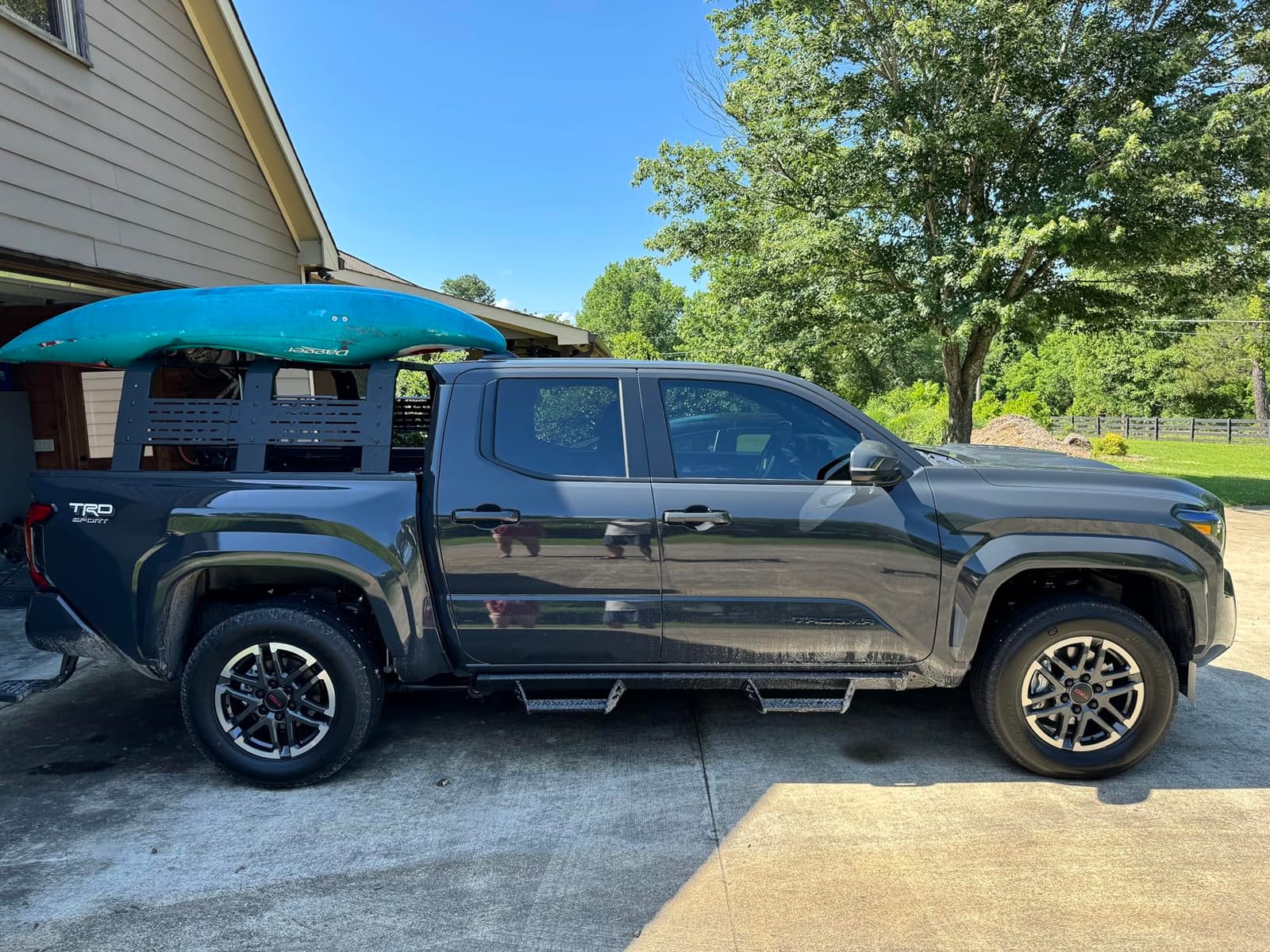 Hooke Road Overland Truck Bed Rack for Toyota Tacoma 5' Bed, Jeep Gladiator JT, Chevy Colorado, GMC Canyon, Ford Ranger - 19