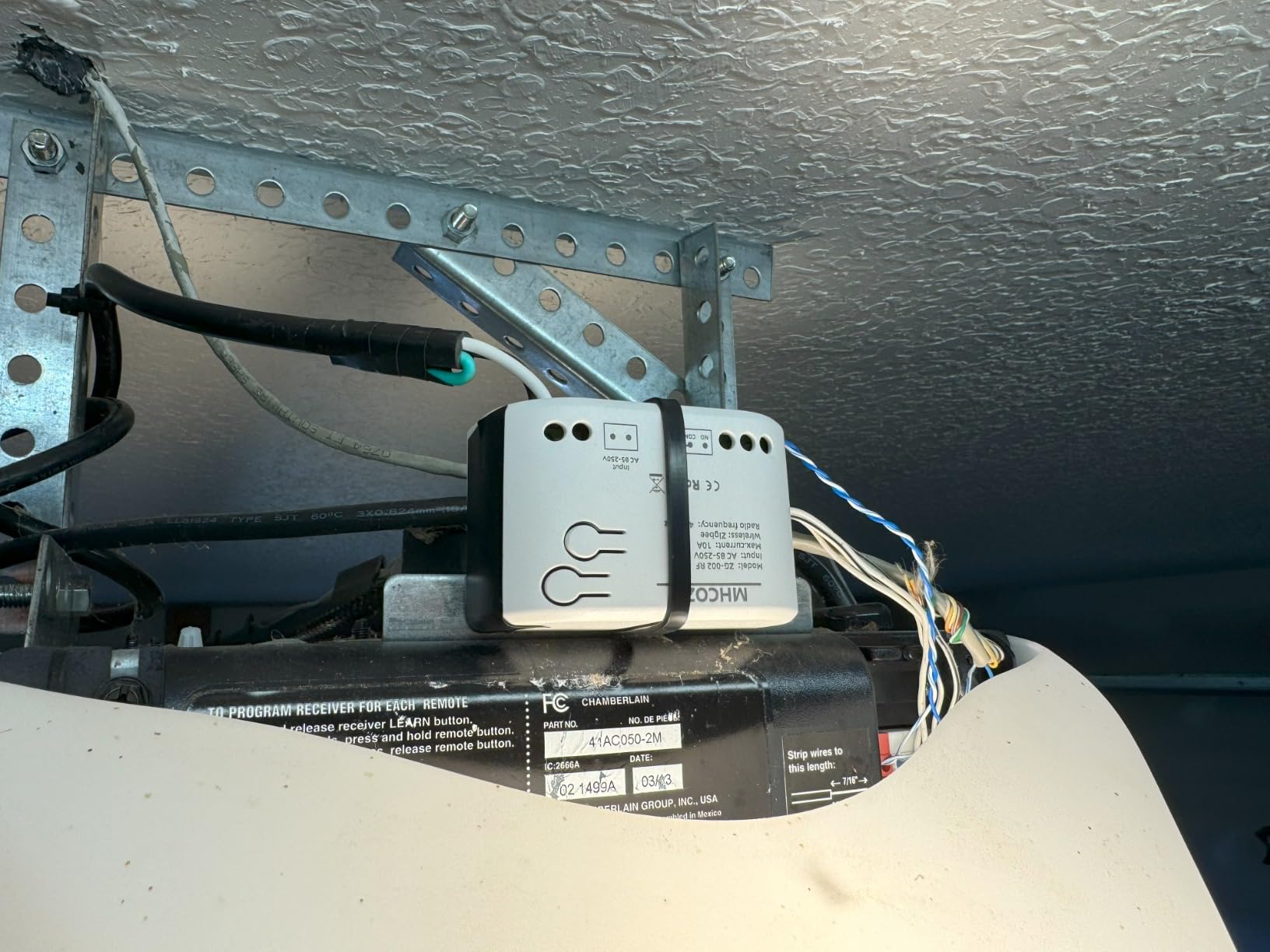 Smart Home Dry Contact Zigbee Relay Switch, Remote Control for Light Garage Door, Compatible With Alexa Google Home, Hub Needed (1CH 220V) customer photo 1