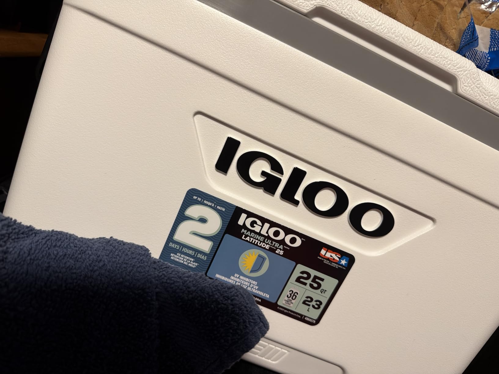 Igloo Marine Cooler | Insulated Hard Shell Ice Chest |Great for Fishing, Camping, Boating, & More customer photo 2