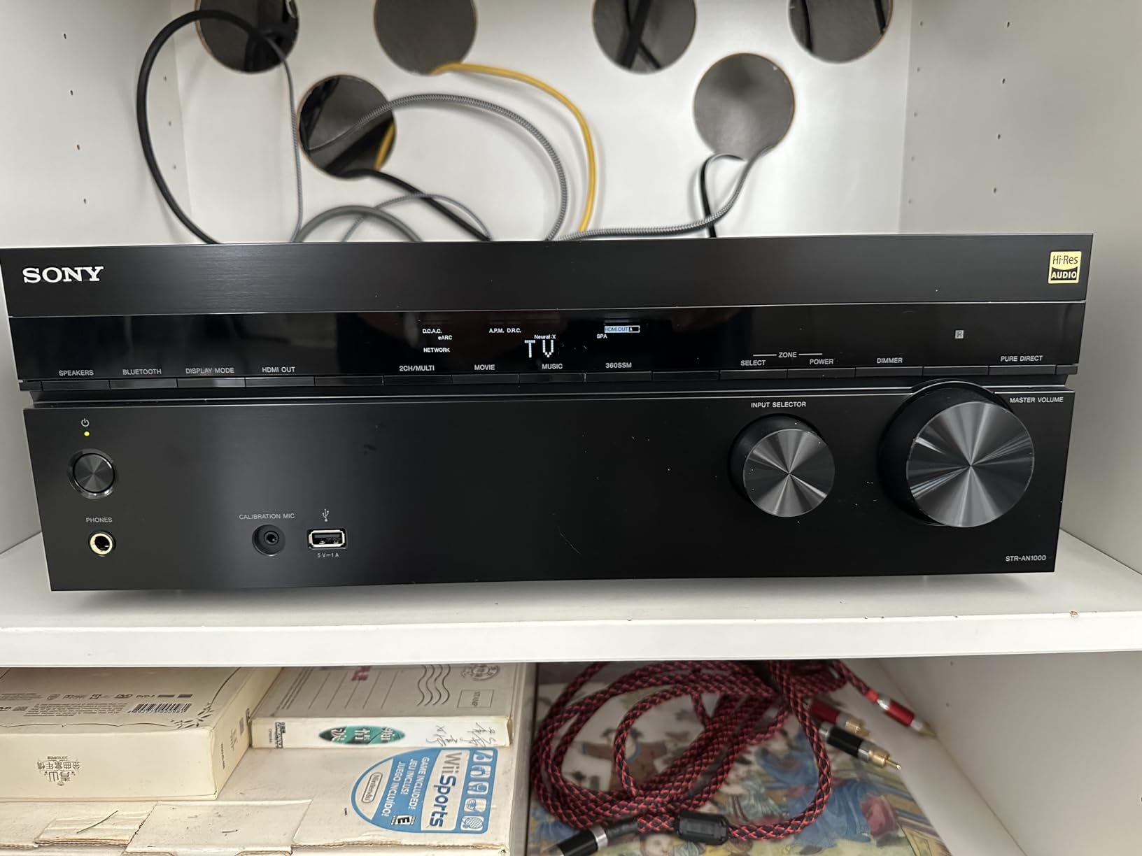 Sony STR-AN1000 7.2ch Home Theater 8K A/V Bluetooth Receiver customer photo 2