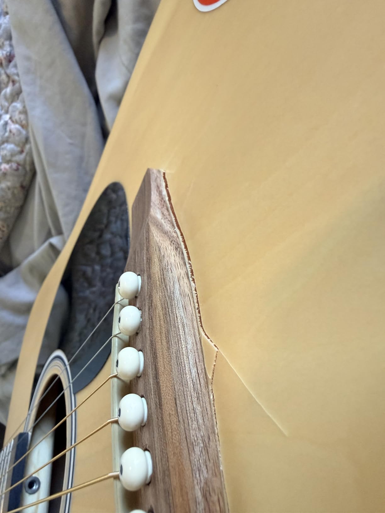 Fender Dreadnought Acoustic Guitar - Natural Bundle with Gig Bag, Tuner, Strings, Picks, and Austin Bazaar Instructional DVD customer photo 1