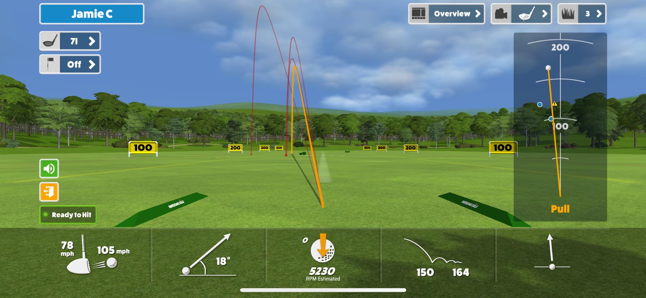 Rapsodo MLM2Pro Mobile Launch Monitor Golf Simulator | 3 Chrome Tour Balls customer photo 2
