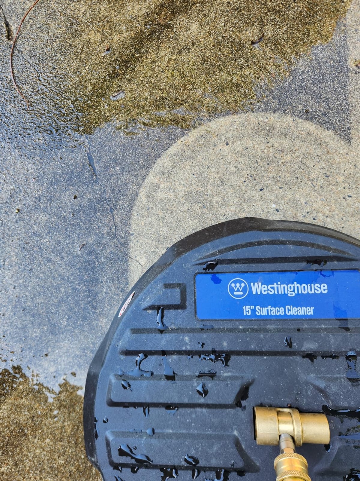 Westinghouse Universal 15” Pressure Washer Surface Cleaner Attachment - 3400 Max PSI, 1/4” Connector - For Gas and Electric Pressure Washers customer photo 2