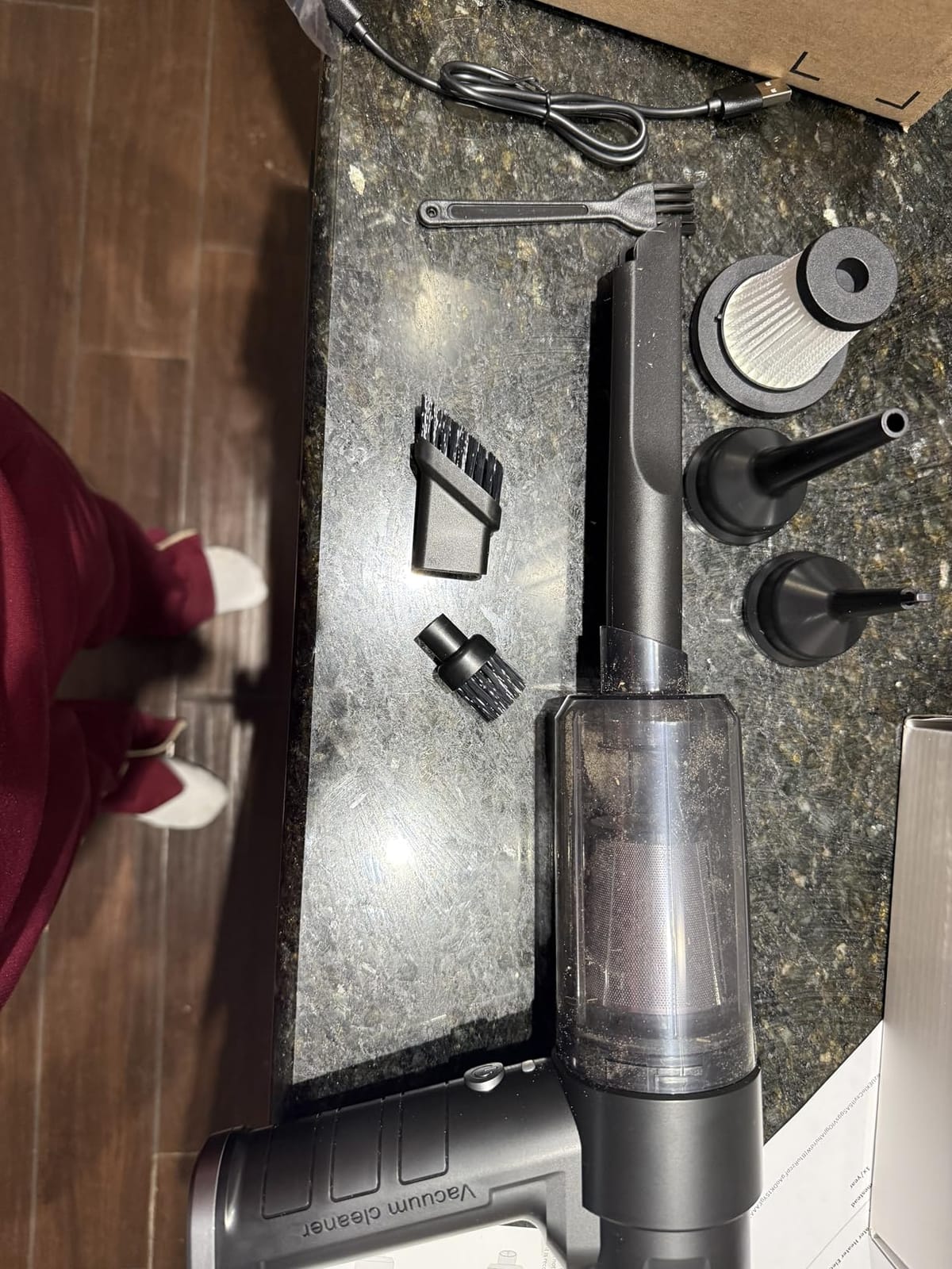 KMM Handheld Car Vacuum Cleaner, Hand Held Vacuum Cleaner and Air Duster customer photo 1