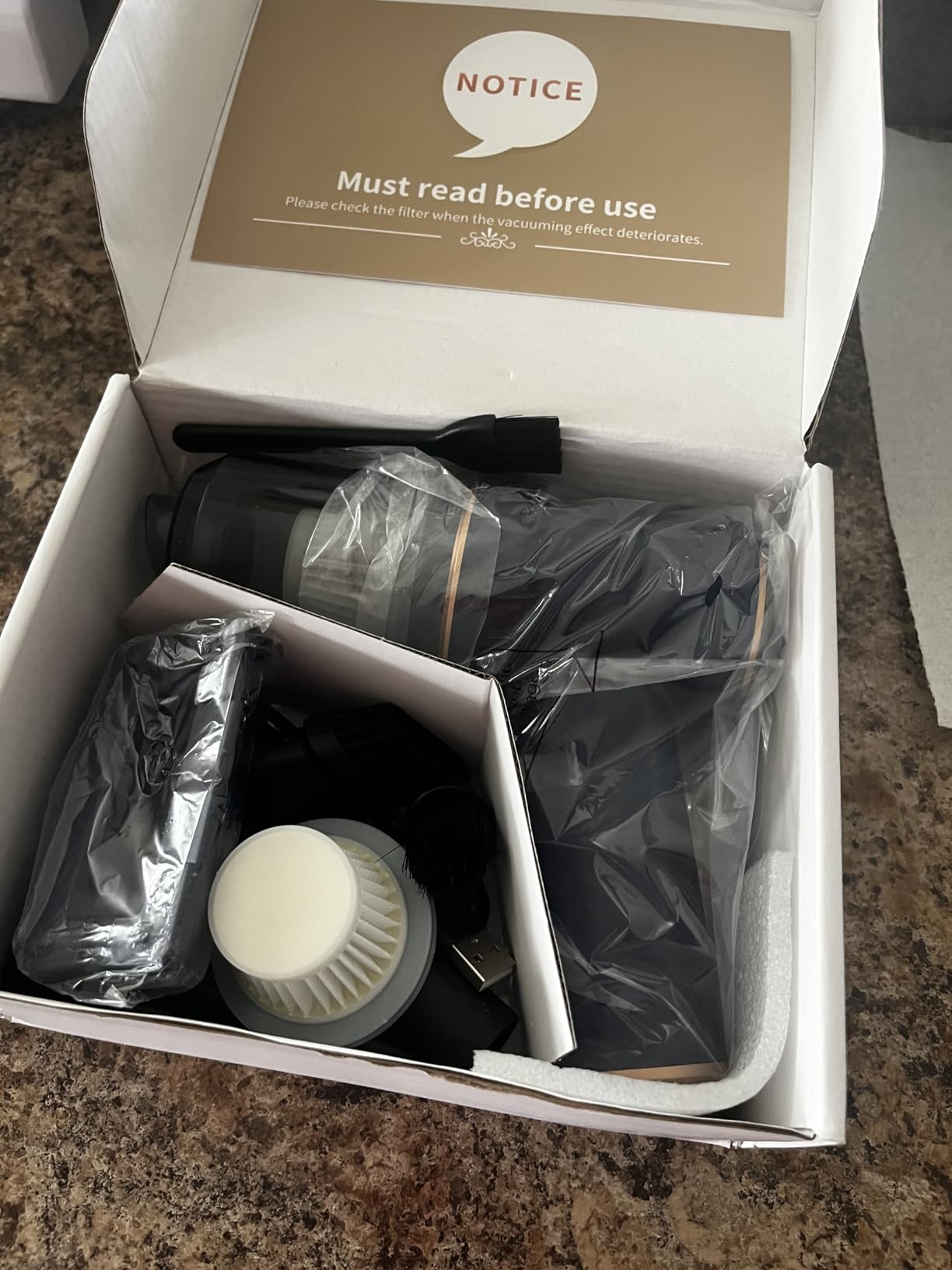 KMM Handheld Car Vacuum Cleaner, Hand Held Vacuum Cleaner and Air Duster customer photo 2