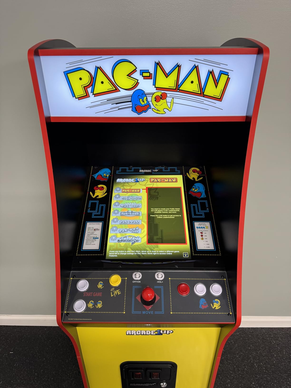 Arcade1Up Pac-Man Deluxe Arcade Gaming Cabinet, 14 Classic Games customer photo 1
