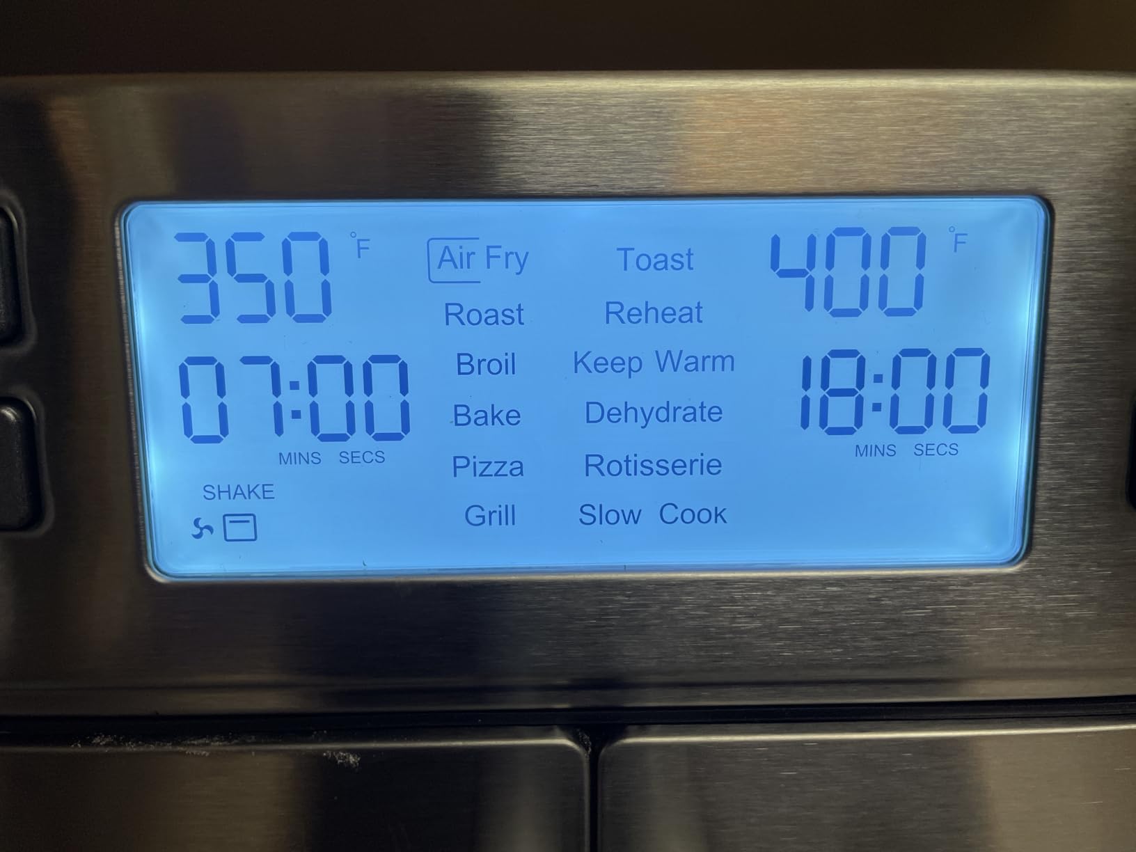 Emeril Lagasse Dual Zone Technology 25QT Air Fryer Oven | Dual-zone 25QT air fryer oven cooks two foods at once with synchronized settings and faster convection cooking. customer photo 2