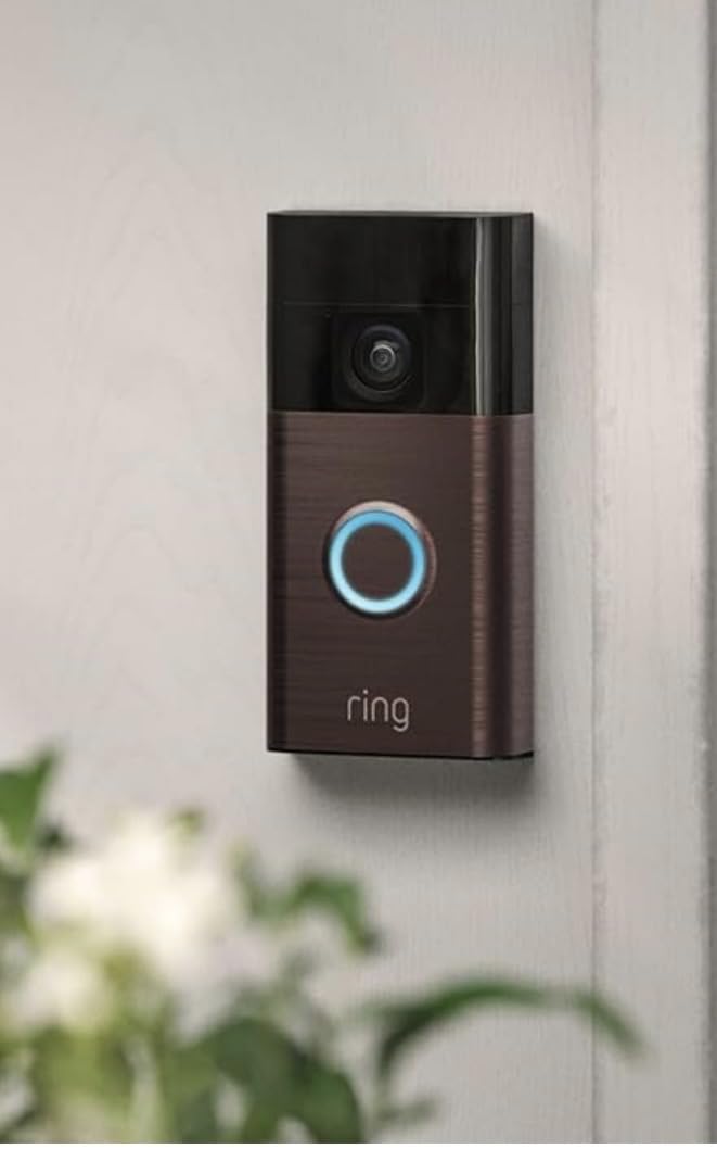Ring Battery Doorbell, Home or business security with Head-to-Toe video, Live View with Two-Way Talk, and Motion Detection & Alerts, Satin Nickel customer photo 2