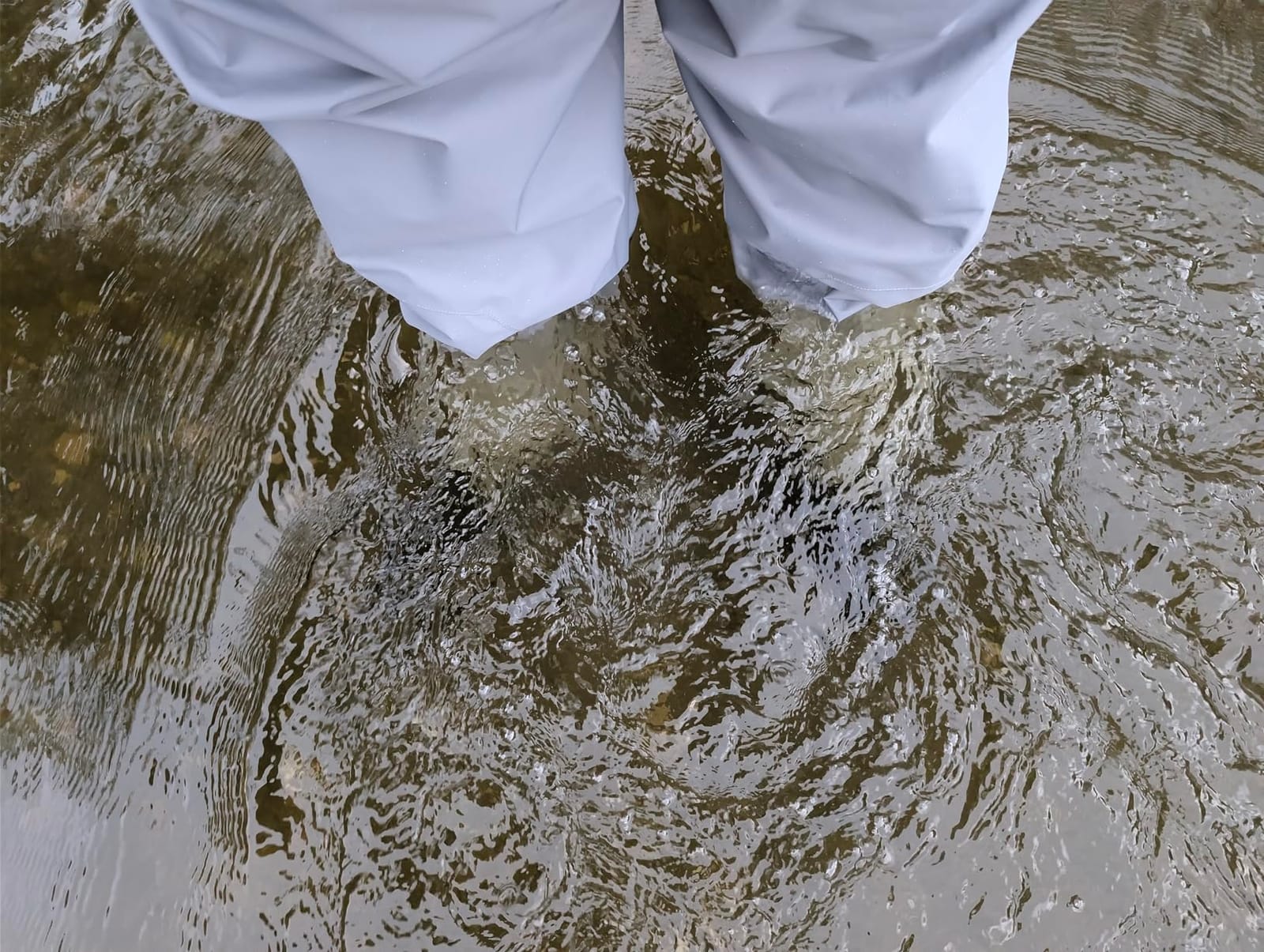 Foxelli Breathable Waders – Fly Fishing Stockingfoot Waders for Men and Women customer photo 2