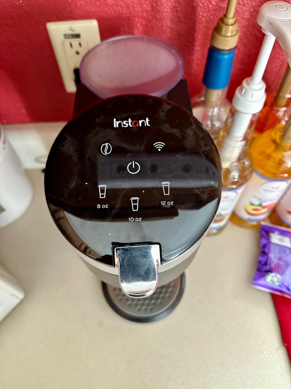 Instant Solo WIFI Connect Single Serve Coffee Maker, From the Makers of Instant Pot, Coffee Brewer, Includes Reusable Coffee Pod & Bold Setting, Brew 8 to 12oz., 40oz. Water Reservoir, Black customer photo 2
