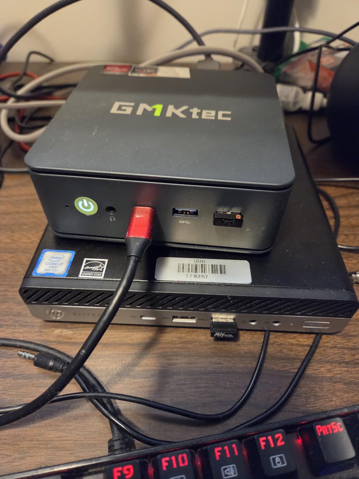 Gaming Mini PC K8 Plus AMD Ryzen 7 8845HS (8C/16T, up to 5.1GHz) 32GB DDR5 RAM 512GB SSD, Desktop Computer Dual NIC 2.5G, HDMI 2.1, USB4 customer photo 2