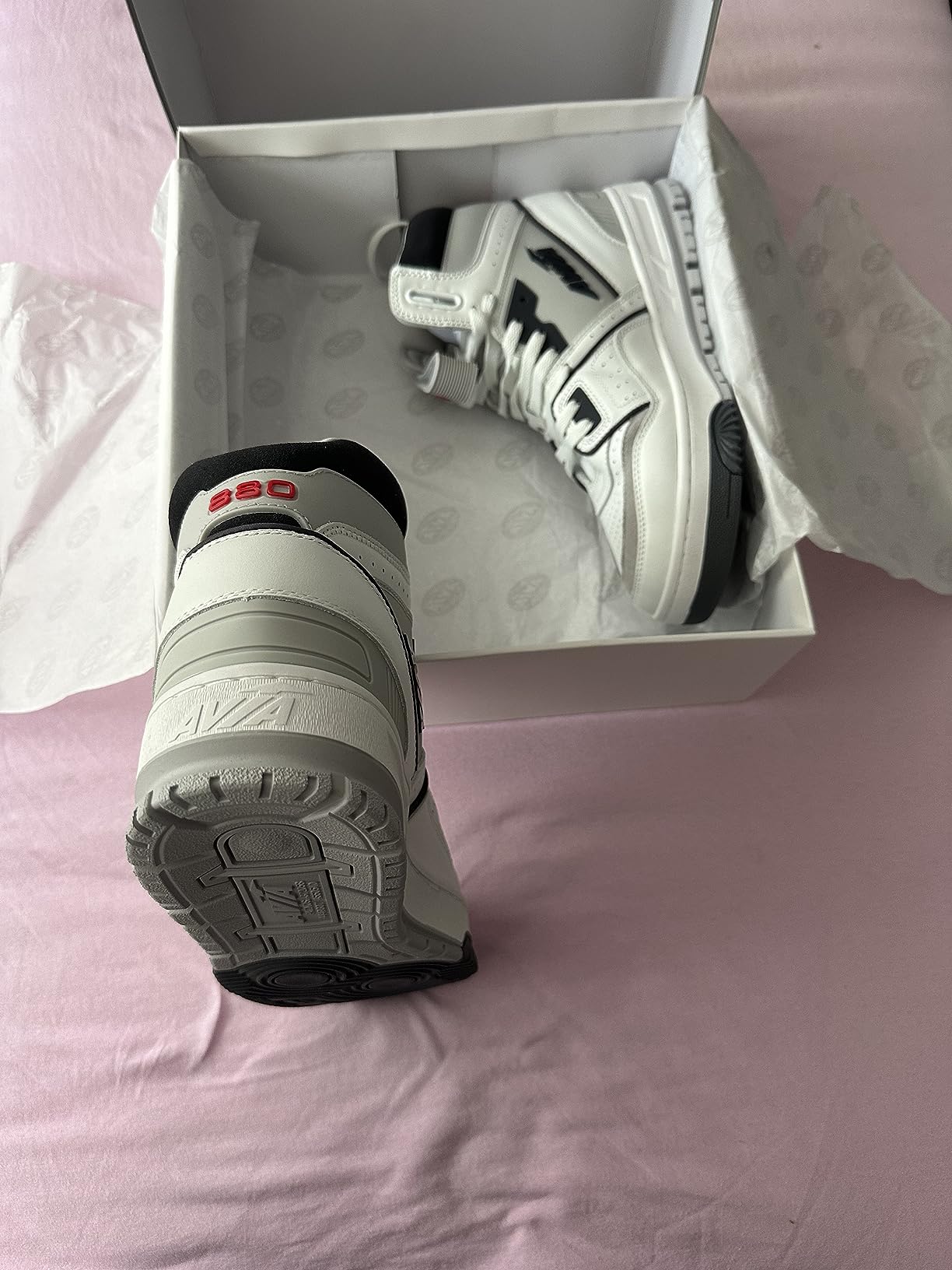 Avia 880 Men’s Basketball Shoes, High Top Retro Sneakers for Indoor or Outdoor, Street or Court, Sizes 7 to 15 customer photo 1