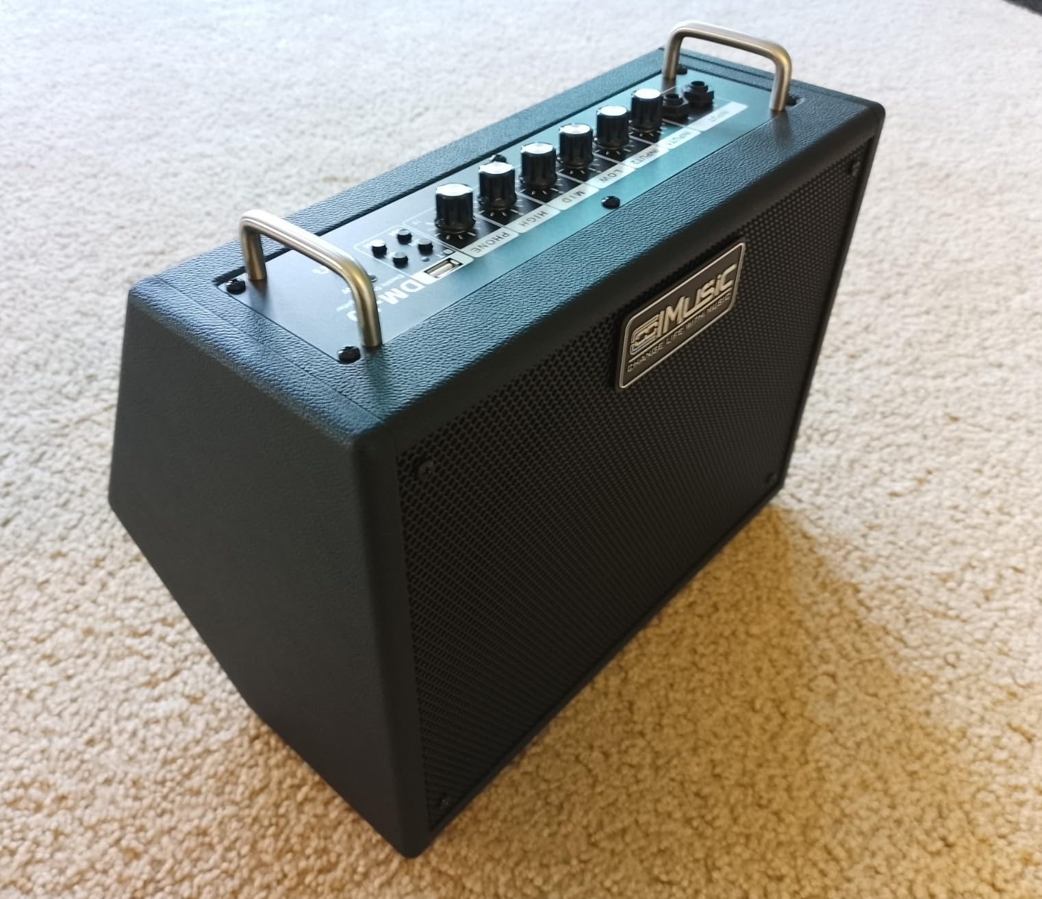 Coolmusic Keyboard AMP 30W Electric Drum Amplifier Speaker,with 3-Year Warranty customer photo 2