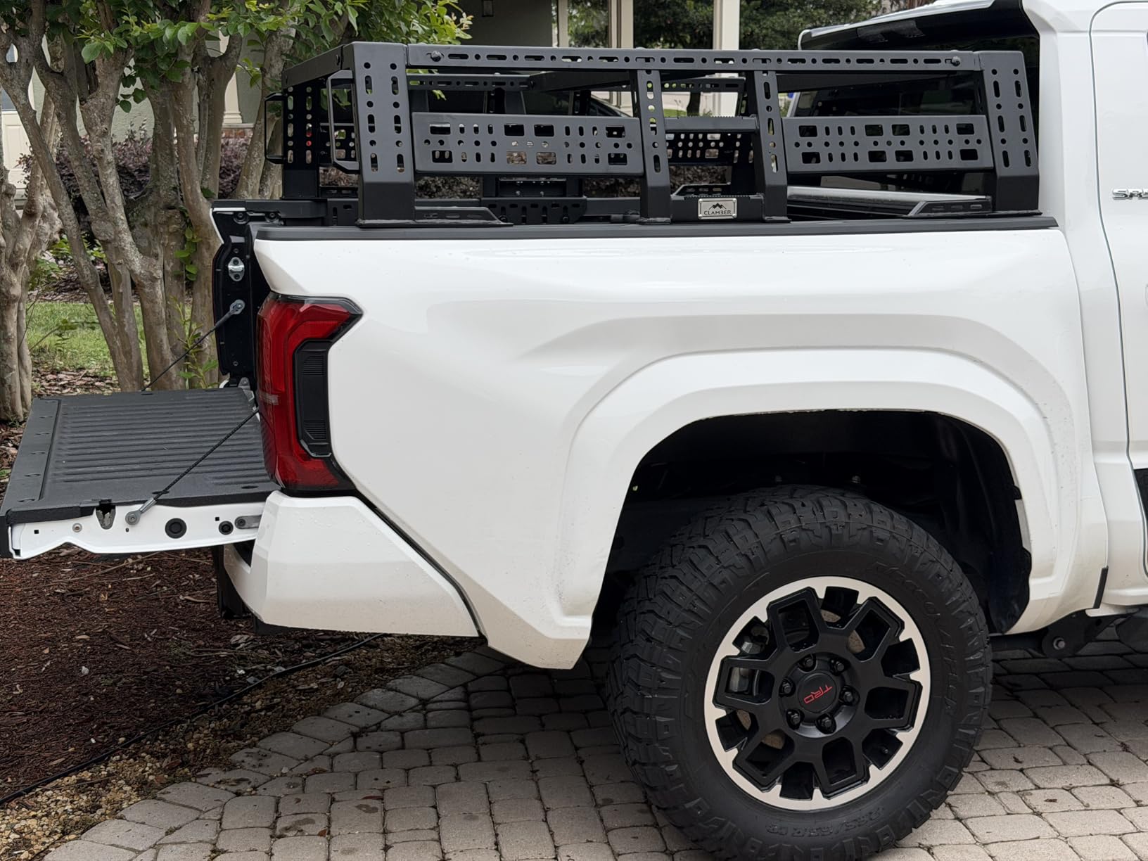 CLAMBER Overland Bed Rack for Full-Size Pickup Truck | Compatible with Ford F-Series, Silverado, Sierra, Ram, Tundra, and Titan XD, Adjustable width, Three installation methods customer photo 1