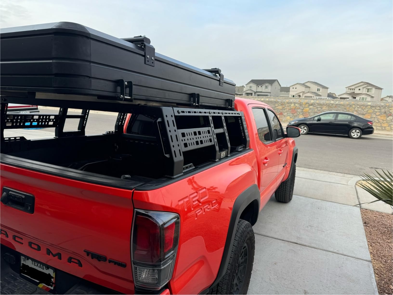 CLAMBER Overland Bed Rack for Full-Size Pickup Truck | Compatible with Ford F-Series, Silverado, Sierra, Ram, Tundra, and Titan XD, Adjustable width, Three installation methods customer photo 2