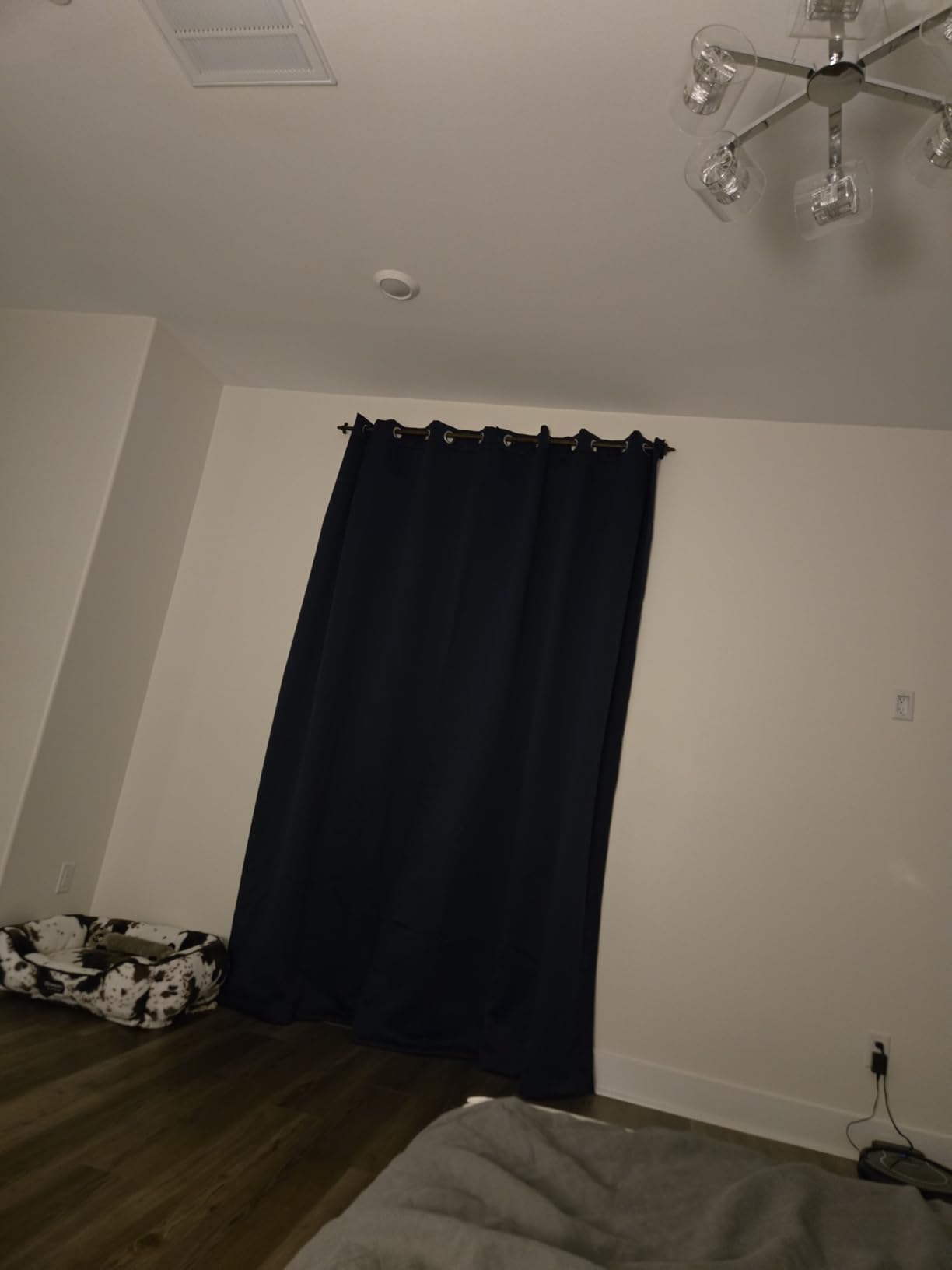 RYB HOME 3 in 1 Soundproof - Blackout - Termal Insulated Linen Curtains | Noise Blocker, Energy Saving, Curtains for Bedroom Living, Kids Nursery Studio Home Office, W52 x L84, Taupe, 2 Panels customer photo 1