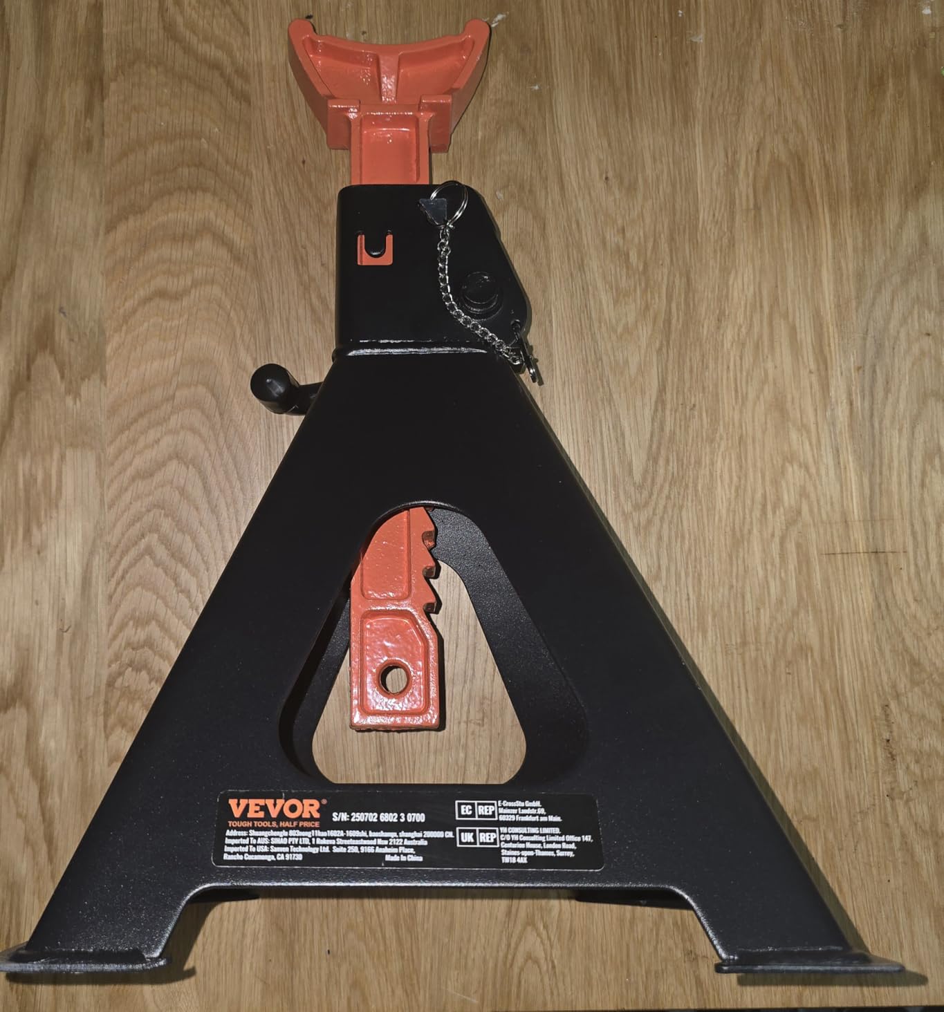 VEVOR Jack Stands 6t/13000lbs Capacity Car Jack Stands Double Locking 2 pcs customer photo 1