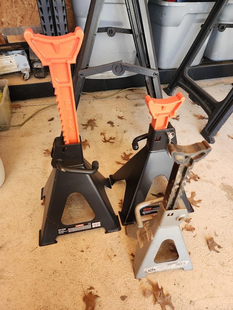 VEVOR Jack Stands 6t/13000lbs Capacity Car Jack Stands Double Locking 2 pcs customer photo 2