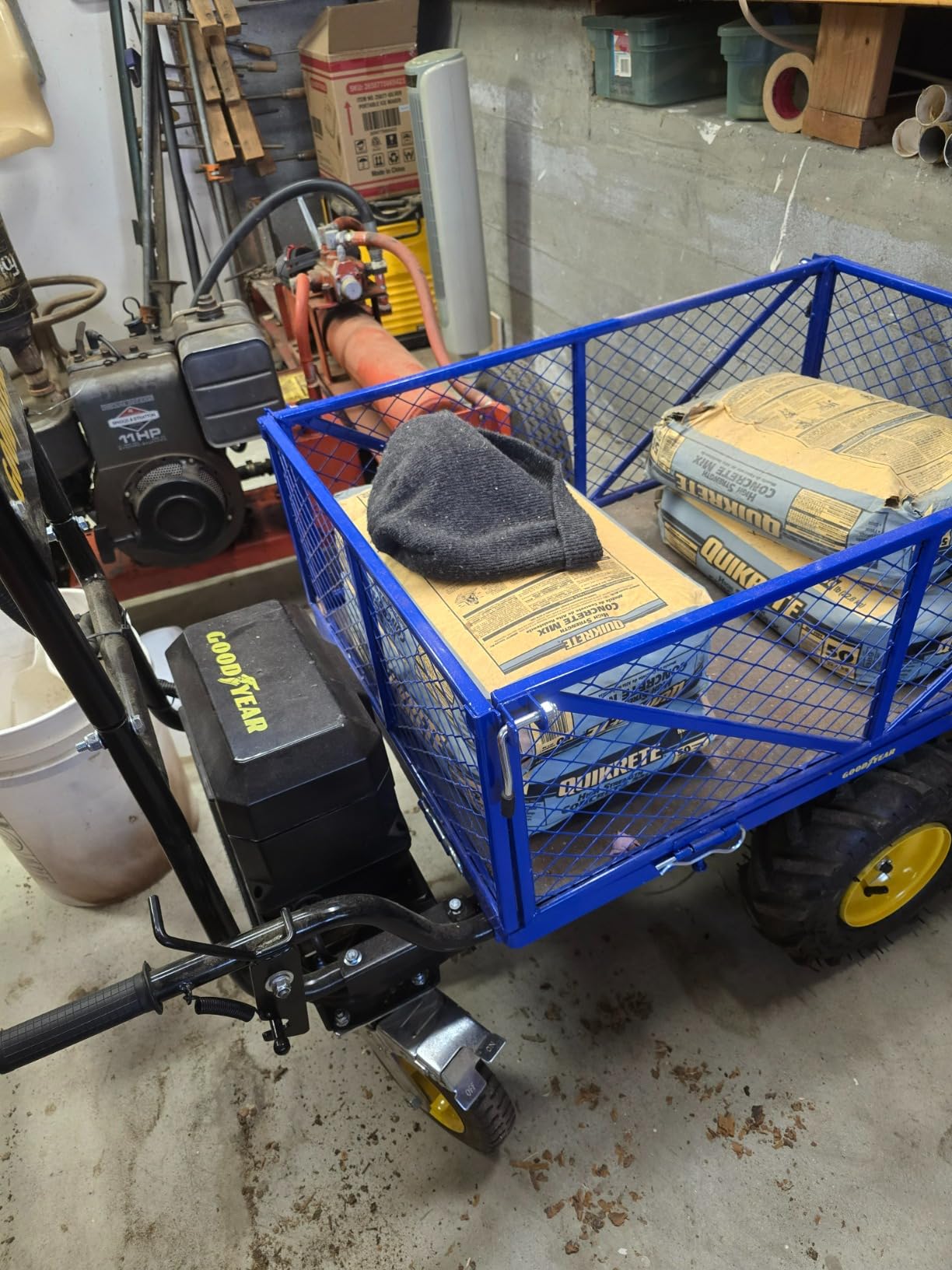 Goodyear Electric Power Wagon - 48V Utility Cart, 660 Lb Load Capacity customer photo 1