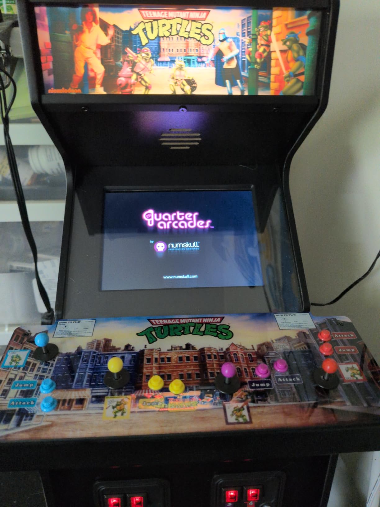 Numskull Quarter Arcades Teenage Mutant Ninja Turtles 1/4 Scale Mini Arcade customer photo 1