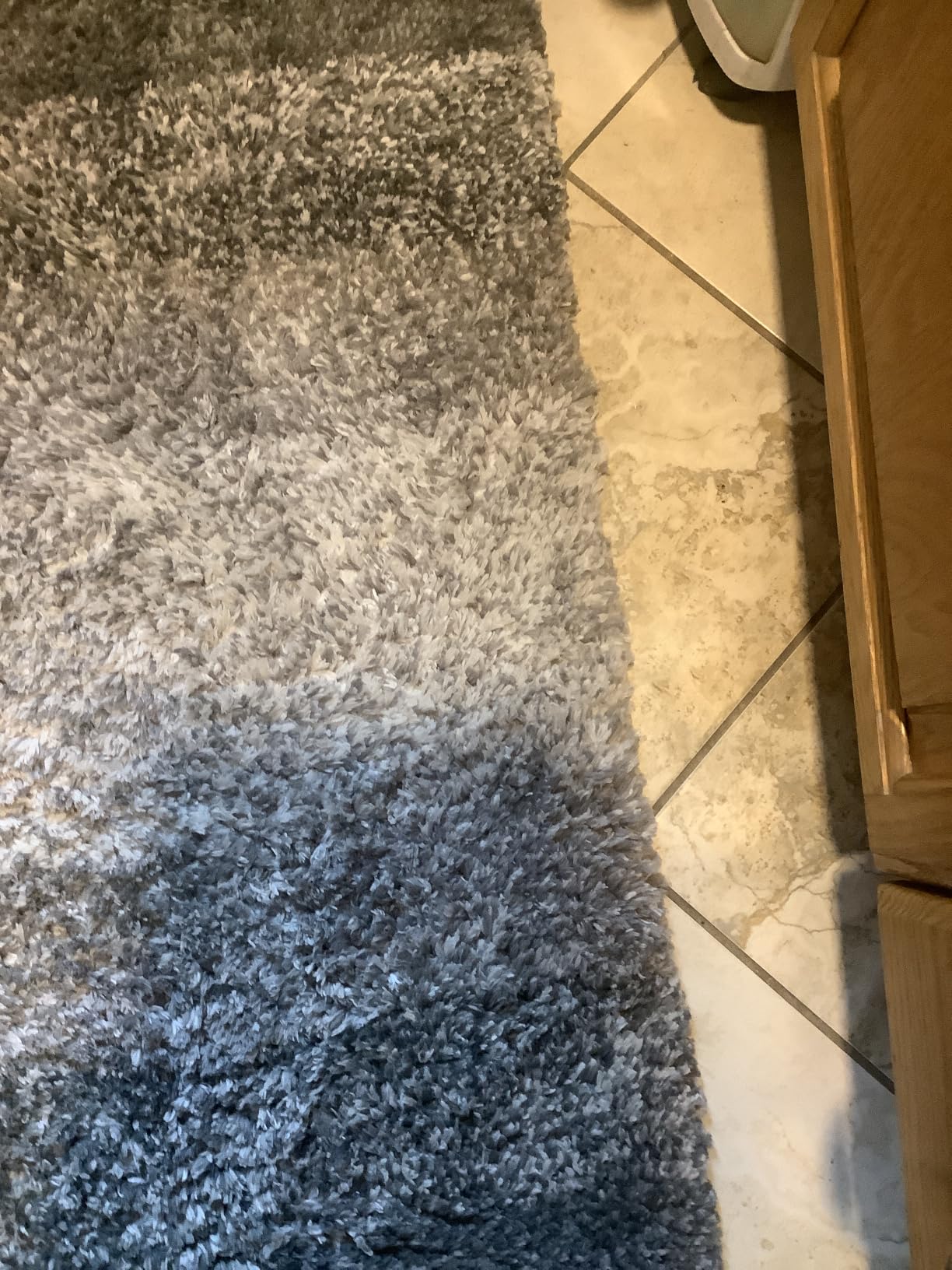 OLANLY Bathroom Rugs Mat 30x20, Extra Soft Absorbent Microfiber Bath Rugs, Grey, Non-Slip Quick-Drying Rubber Backing, Machine Washable Plush Bath Mat customer photo 2