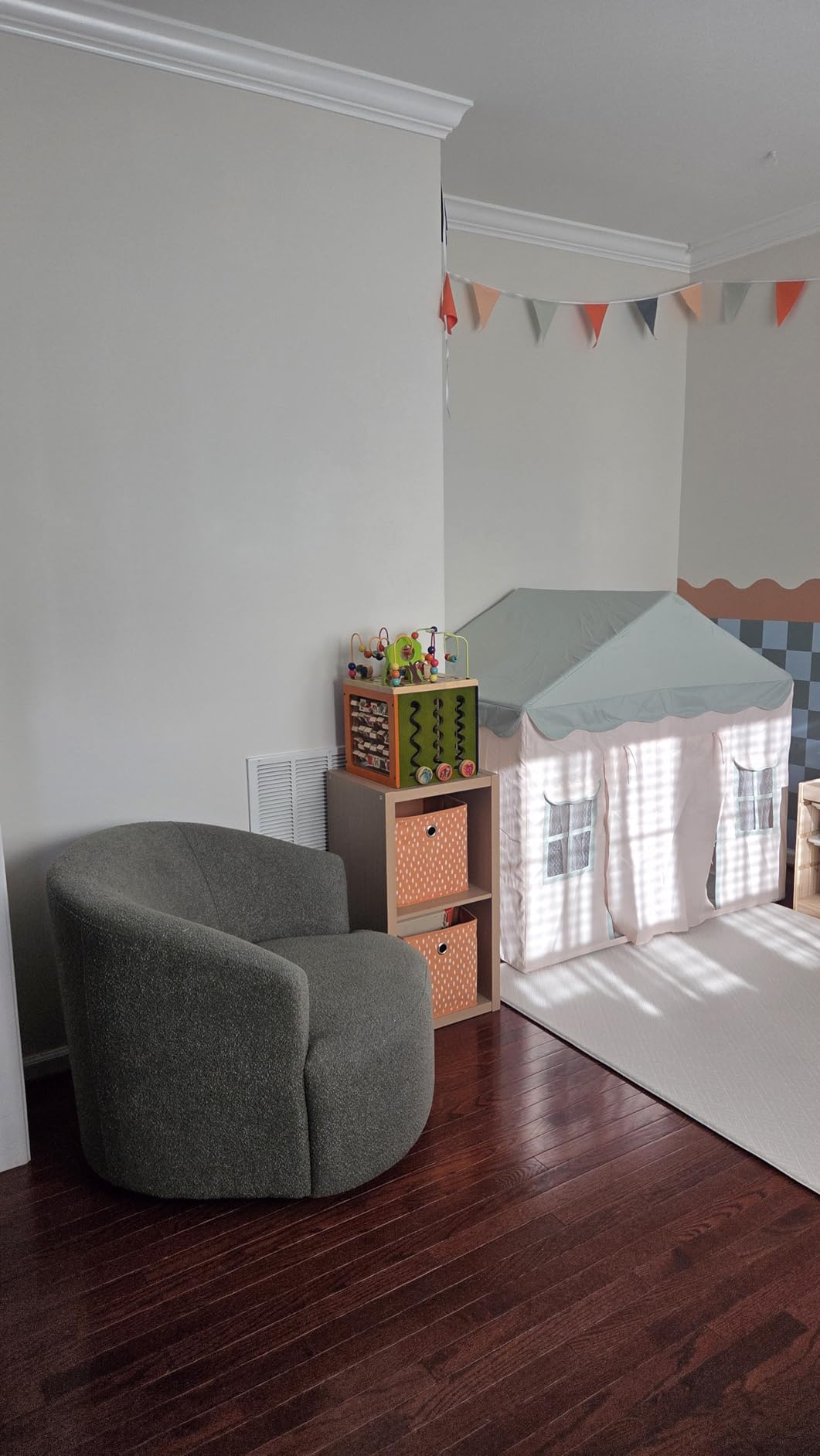 besrey 2-in-1 Kids Play Tent, Indoor Tent with Double Doors customer photo 1