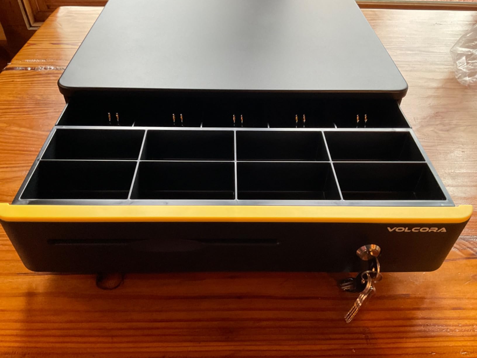 Volcora Cash Register Drawer for Point of Sale POS System with Round Corners 16