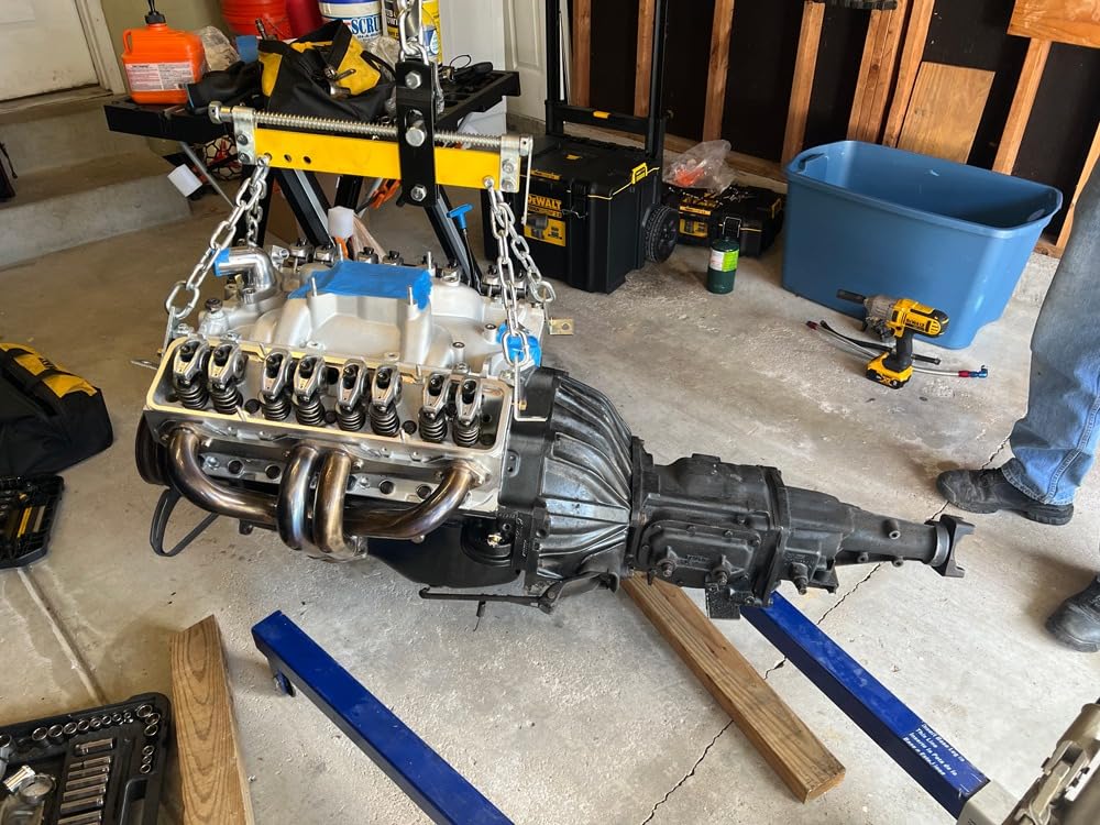 YELLOW JACKET Engine Load Leveler 1500lbs Steel Engine Hoist customer photo 1