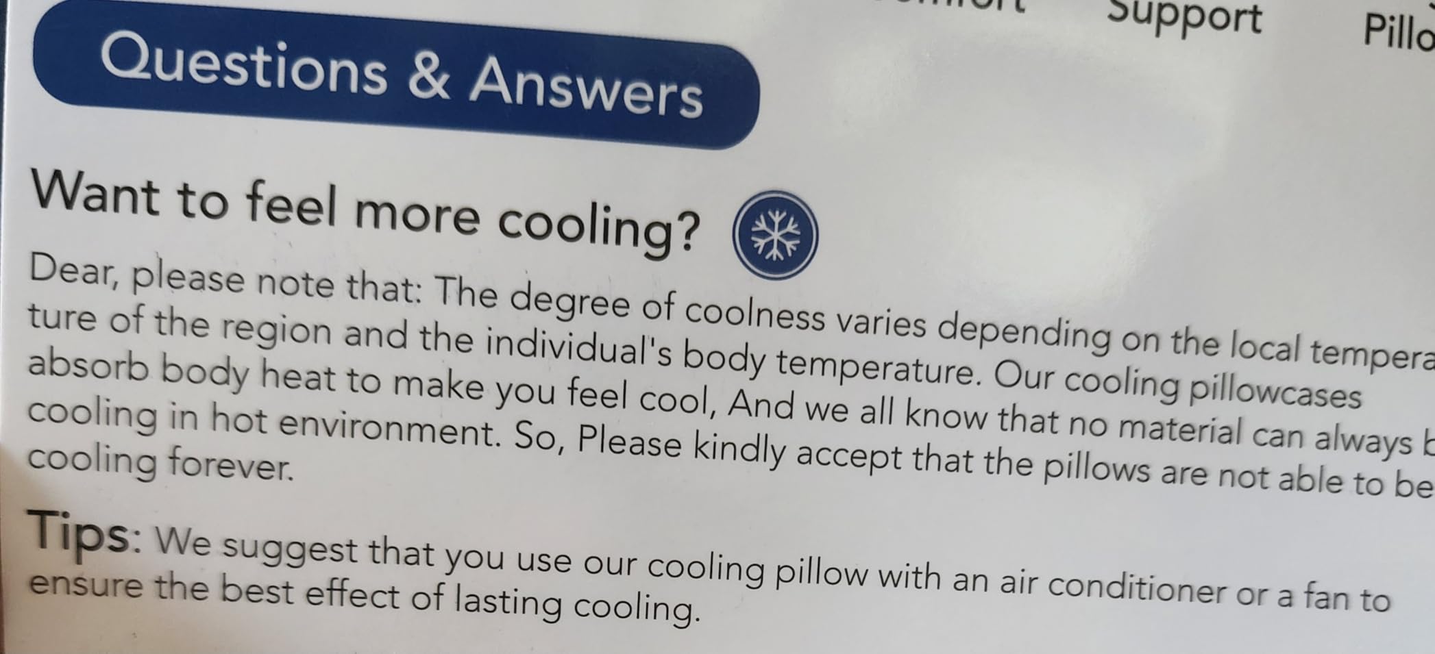 KUCEY Cooling Side Sleeper Pillow for Neck and Shoulder Pain, Luxury Shredded Memory Foam Curved Bed Pillows for Sleeping Set of 1 - Adjustable Queen Size - Washable Cover Crescent White customer photo 1