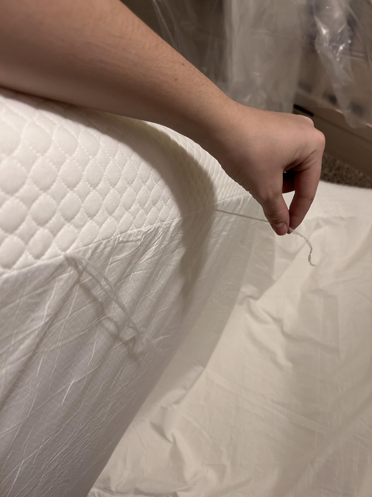 PayLessHere | 8 Inch Twin Mattress | Medium Firm Base Foam Mattress | Removable Washable Zipper Cover | Breathable & Comfortable | White | Bed in a Box | CertiPUR-US Certified customer photo 2