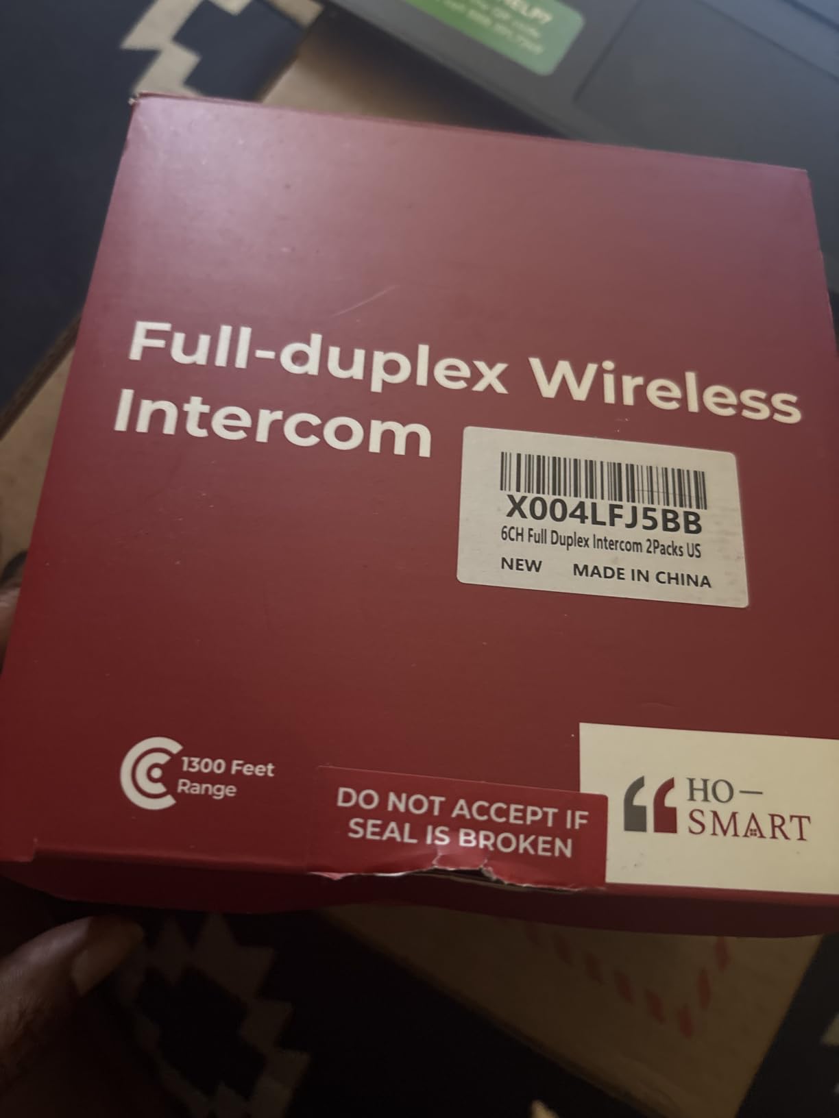 Hosmart UltraSpeak Pro Intercoms Wireless for Home, 2025 Two-Way Intercom customer photo 2