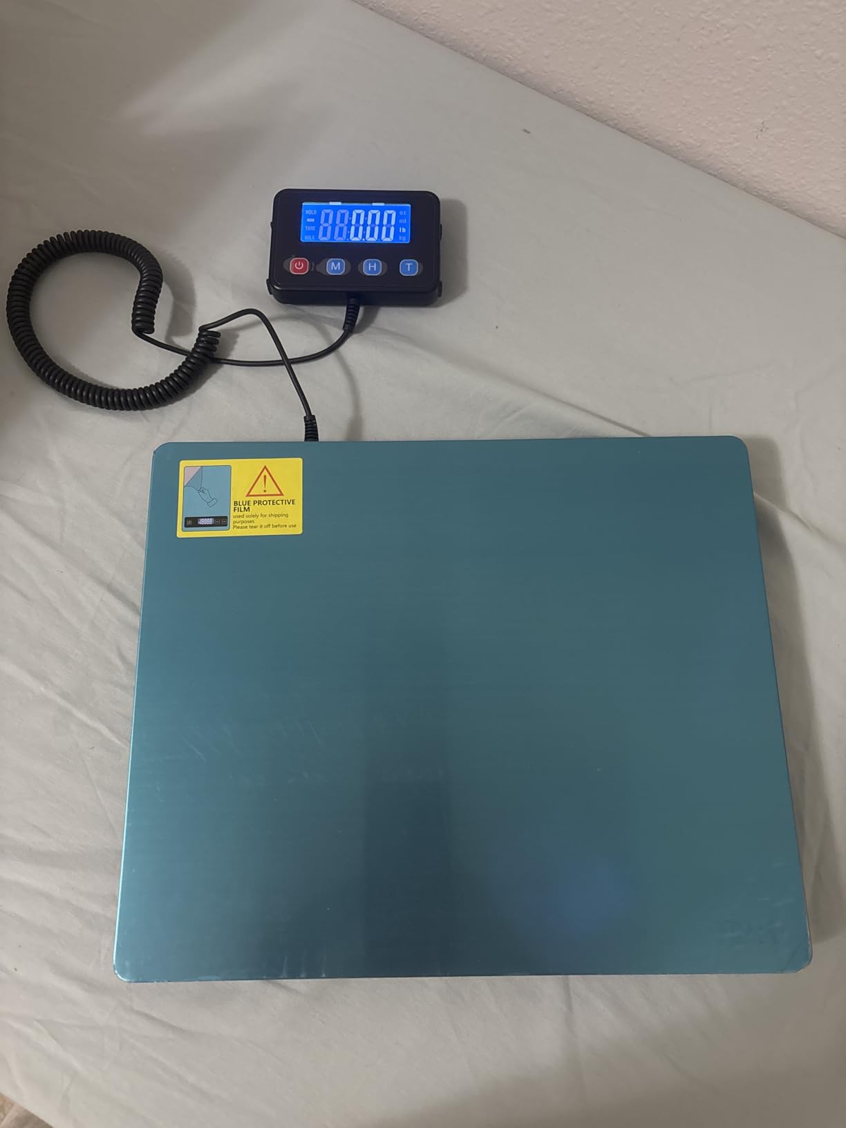 TIPRE Shipping Scale 440lbs for Packages, Heavy Duty Digital Postal Scale with LCD Display 0.35 oz High Precision Express Scale with Type-C Charging & Batteries Smart Hold/Tare for Small Business Home customer photo 1