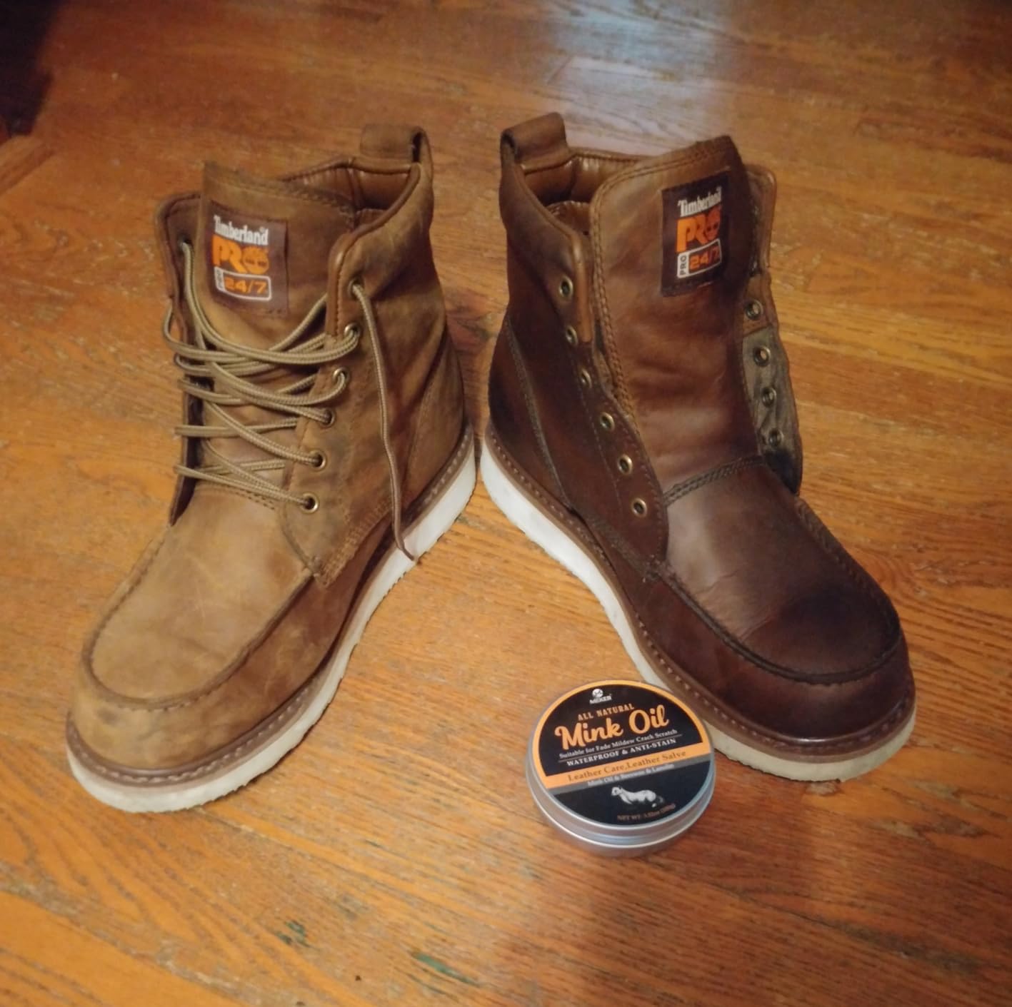 Timberland PRO Unisex Adult Pro Wedge 6 Inch Soft Toe Work Boots customer photo 2