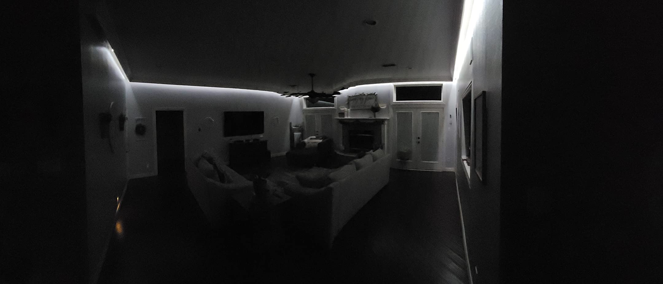 COB LED Strip Lights White 32.8ft, Dimmable Tunable White 2700K-6500K, No Spot Continuous LED Light Strip, CRI93+, RF Remote, Flexible LED Tape for Cabinet, Kitchen, Bedroom, Mirror customer photo 2