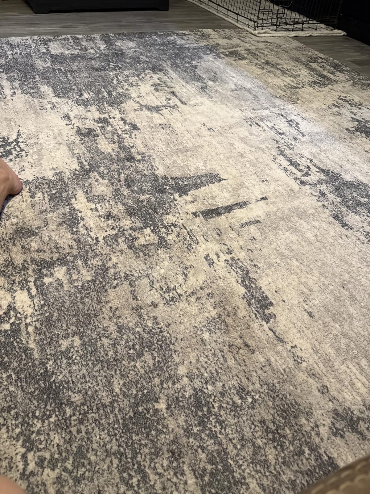 Tosuoka 8x10 Area Rugs for Living Room Abstract Washable Black Rug | Anti-Slip Backing, Non-Shedding, Stain-Resistant, Soft Modern Large Carpet for Bedroom Dining Room Farmhouse Nursery customer photo 1