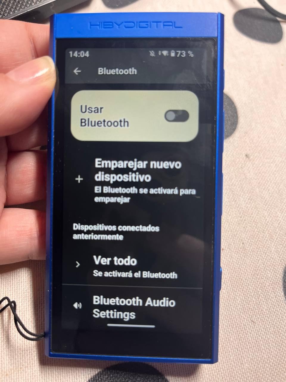 HiBy Digital M300 Android MP3 Player with Bluetooth and WiFi Streaming Player Android 13 Snapdragon 665 HiFi Audio (PCM/DSD) FM Radio Speaker Touchscreen 32GB + 2TB Expandable Storage customer photo 2