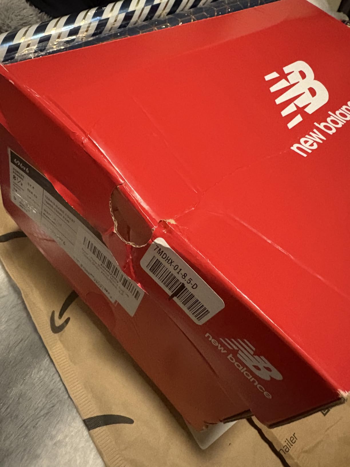 New Balance Men's 696 V4 Hard Court Tennis Shoe customer photo 1