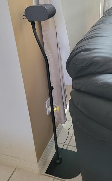 Speaker Stand Pair and Wall Mounts for Rear Speakers WR Keyhole&Thread Hole customer photo 1