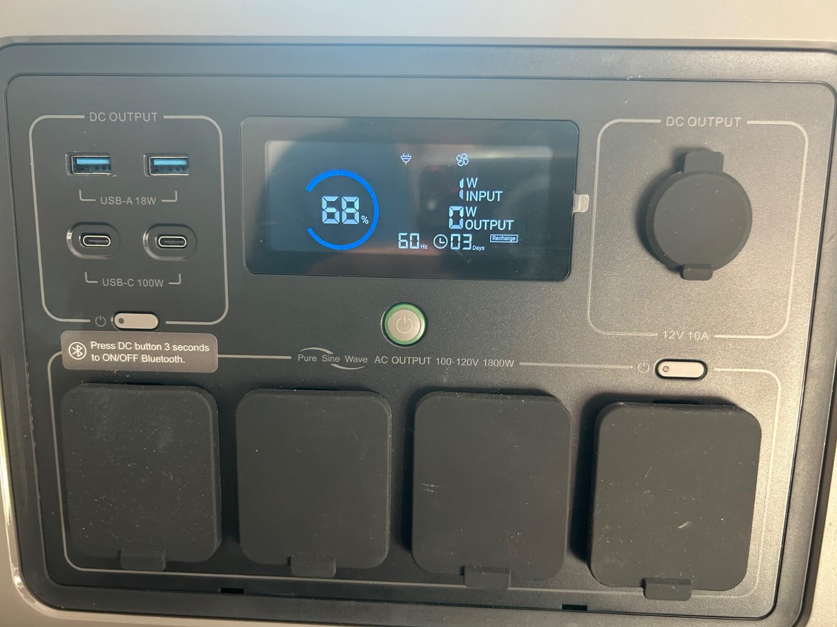 ALLPOWERS P1800 Portable Power Station, 1024Wh, 1800W AC Output LiFePO4 customer photo 2