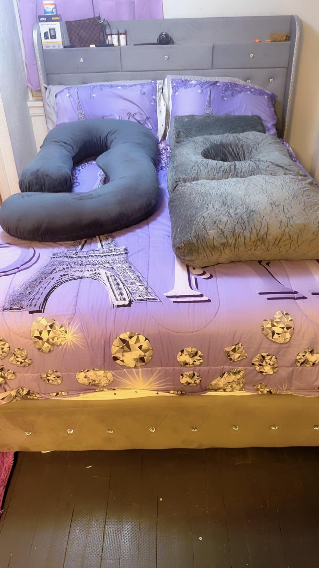ALLOPERA U Shape Pregnancy Pillow - Full Body Maternity Pillow for Sleeping, Side Sleeper Support customer photo 2