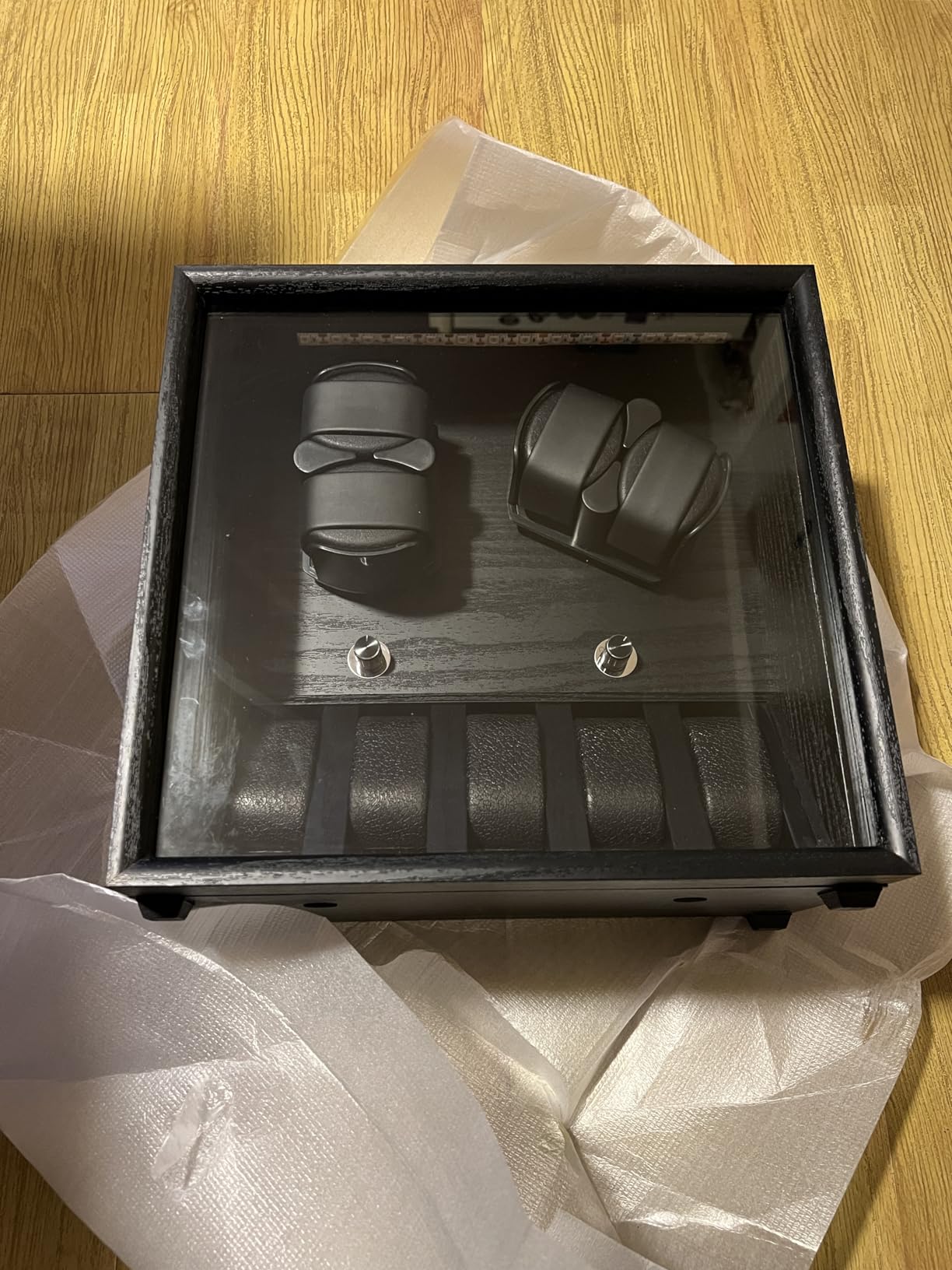 Oryx Watch Winder for 4/6/9/12 Automatic Watches, Rotating Watch Case customer photo 2